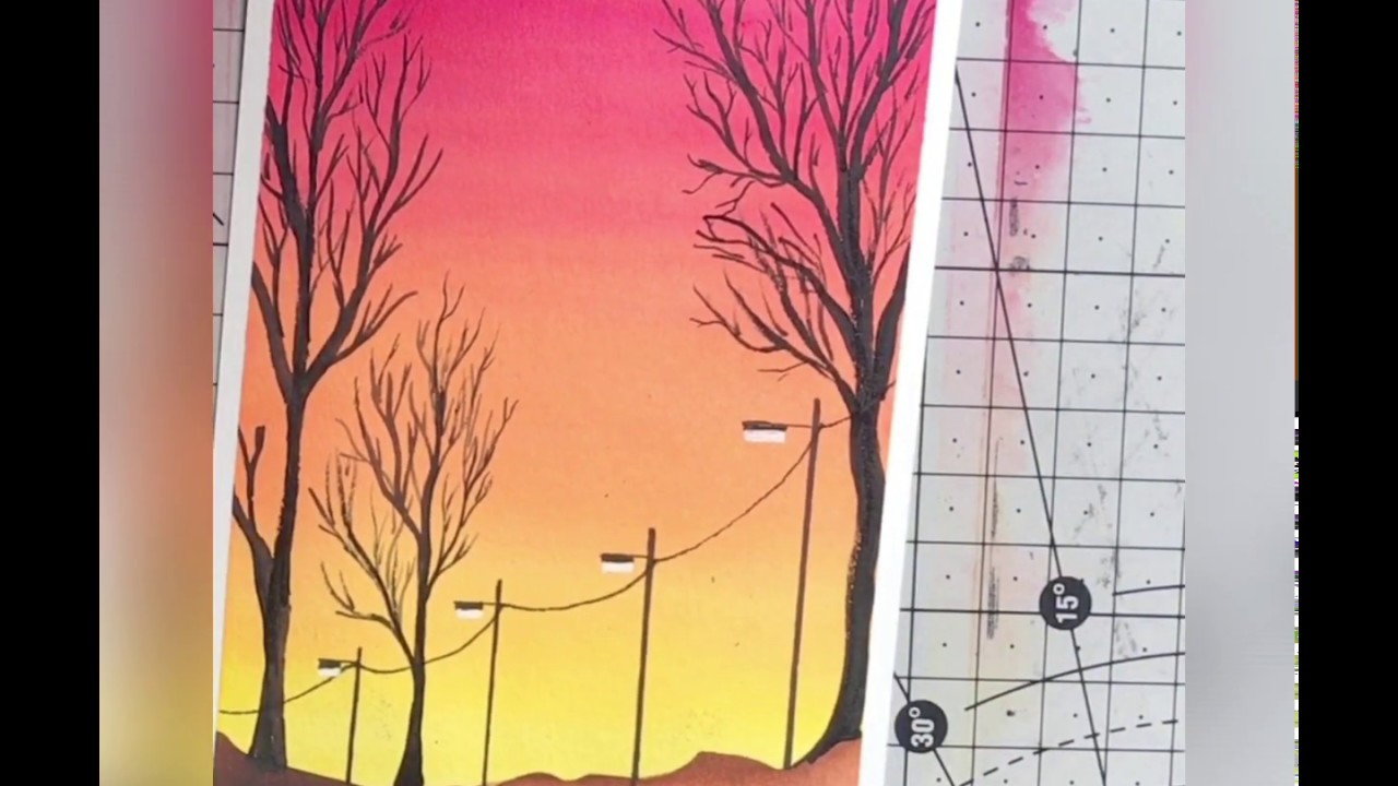 Easy Watercolour painting for beginners