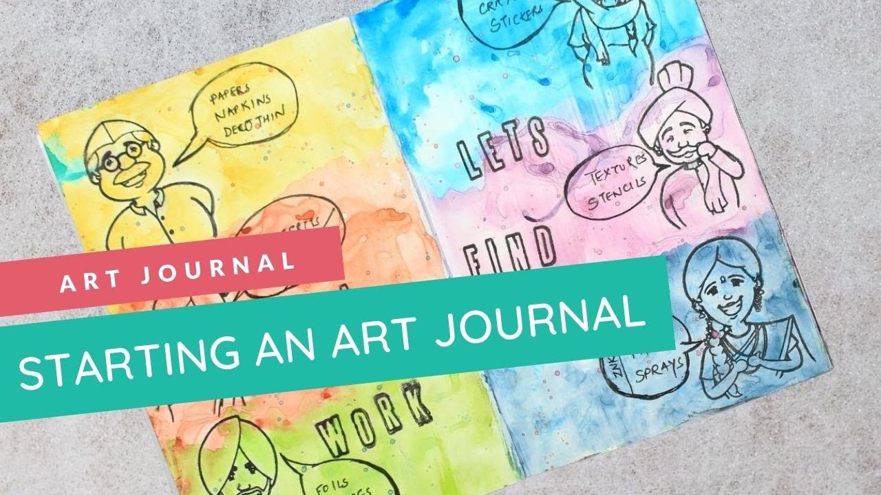 Starting an Art Journal - For beginner