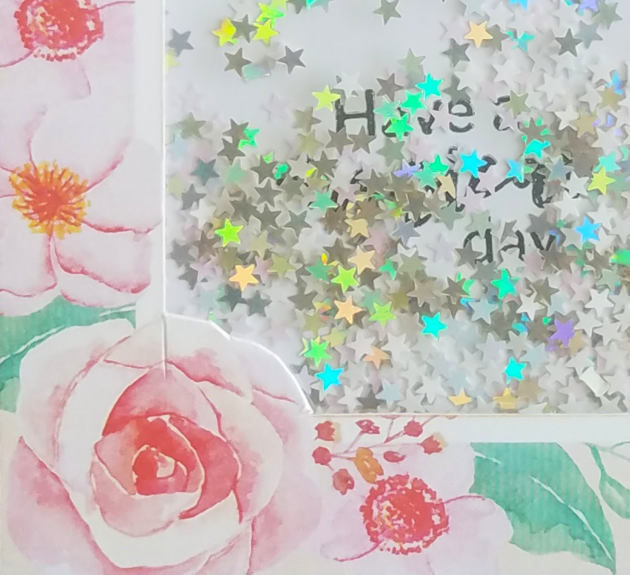 How to make Floral shaker cards - CraftAdda Blog