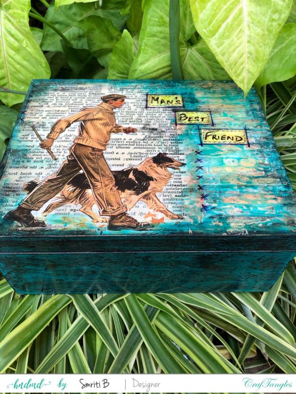 Cute and Simple Decoupage Tea Box 1.0 - CraftAdda Blog