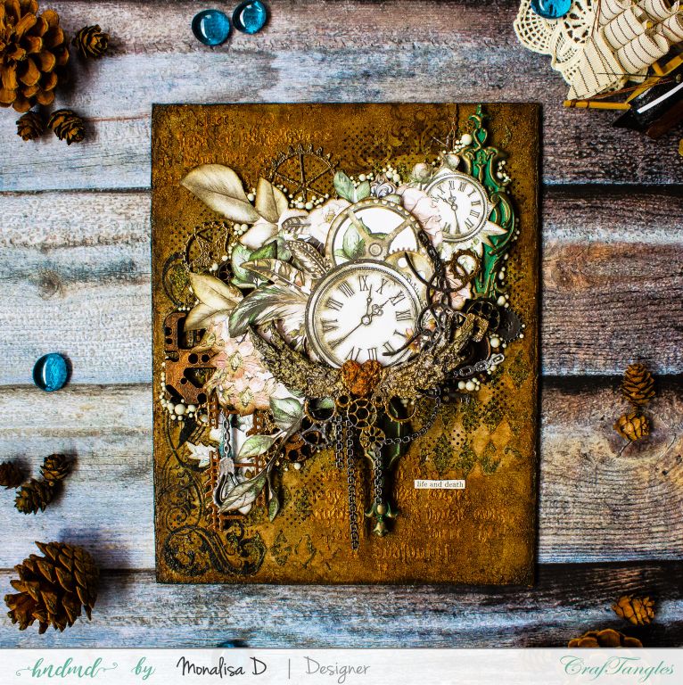 Retreat - Mixed Media Project - CraftAdda Blog