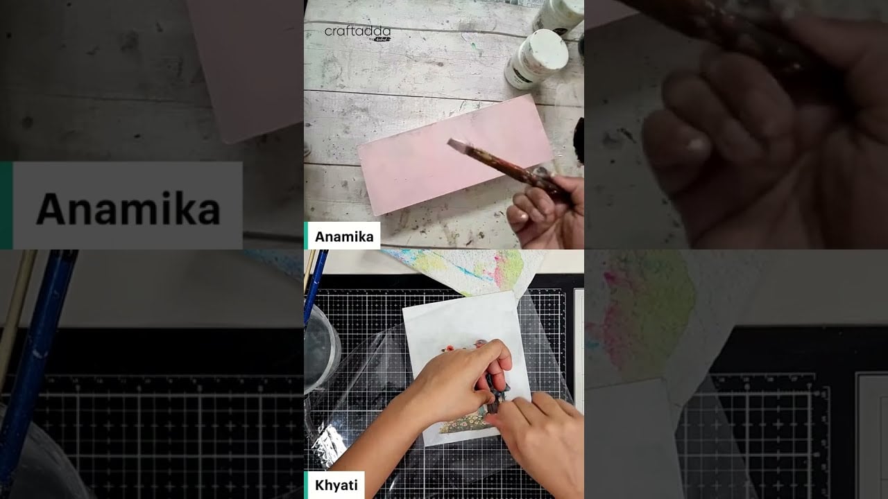 CrafTangles Free Decoupage Weekend Workshop with Anamika & Khyati 25 April 2025