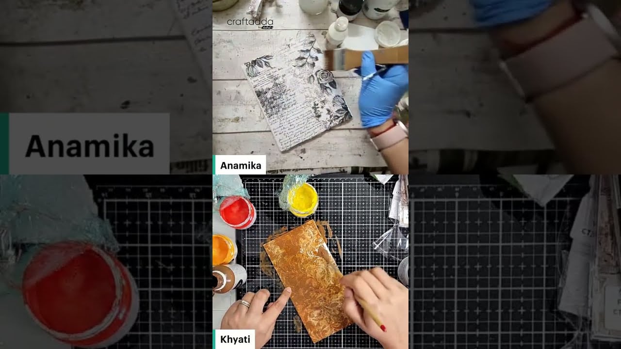 CrafTangles Free Decoupage Weekend Workshop with Anamika & Khyati , 2 May 2025