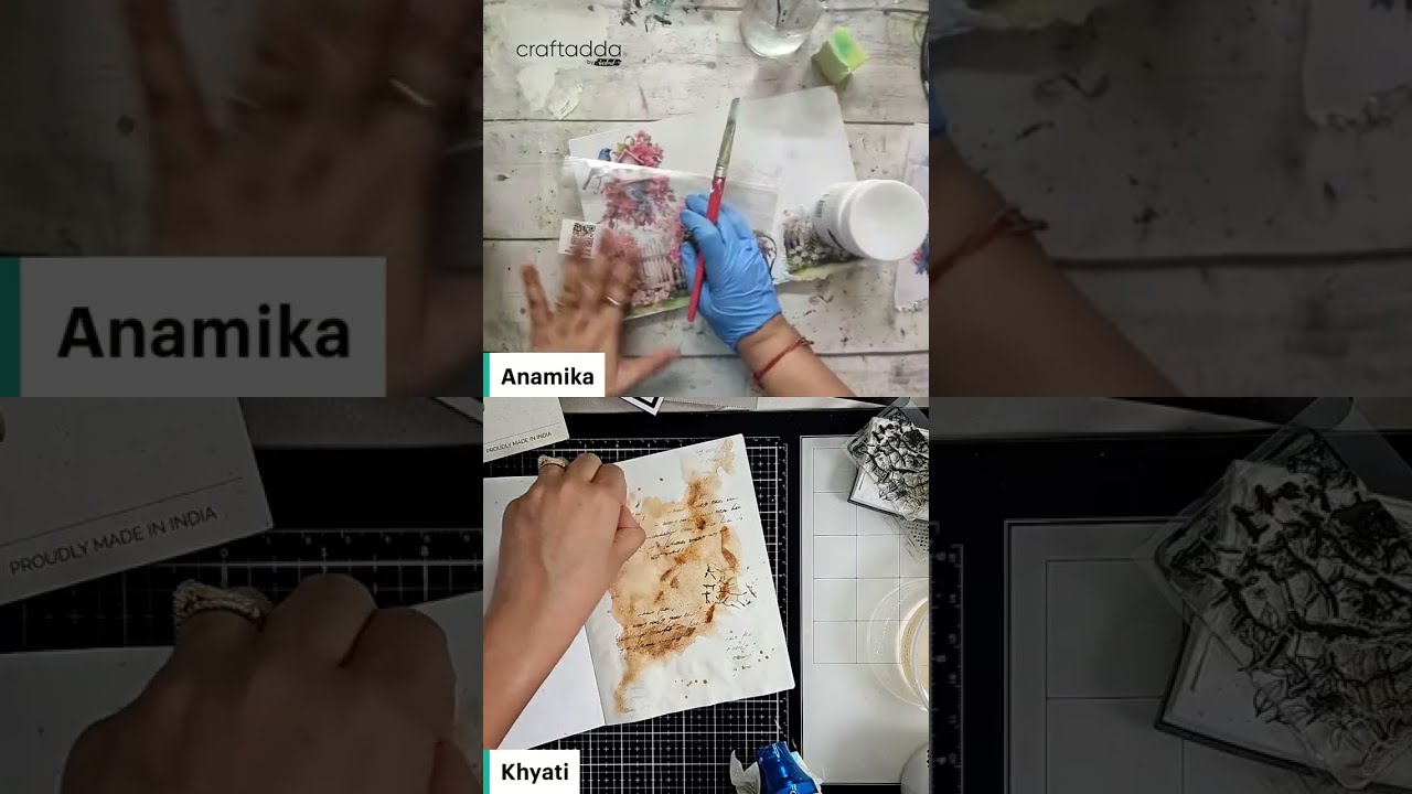 CrafTangles Free Decoupage Weekend Workshop with Anamika & Khyati , 15 May 2025