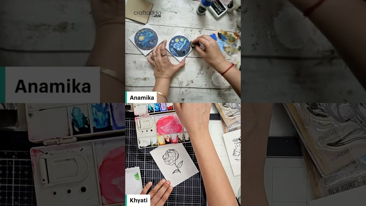 CrafTangles Free Decoupage Weekend Workshop with Anamika & Khyati , 8 May 2025