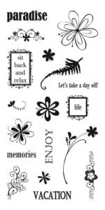 Heidi Grace Paradise Clear Stamps