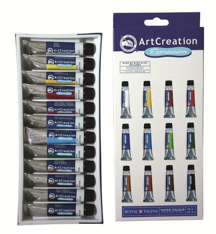 Talens Art Creation Water colors (12 Shades)
