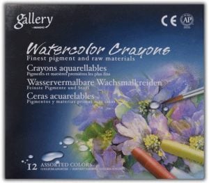 Mungyo Watercolor Pastel Crayon (12 Colors)