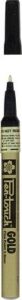 Sakura Pentouch Permanent Marker (Gold) - Fine Point
