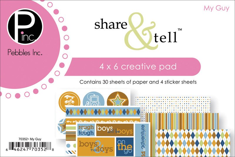 Share & Tell 4x6 Creative Paper Pad - My Guy