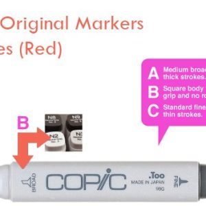 Copic Original Markers - R Series