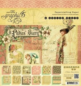 Graphic 45 - A Ladies Diary Collection - 8x8 Paperpack