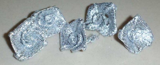 A Dozen Silver Flowers