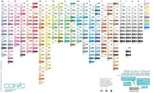 Copic_358_color_family_chart