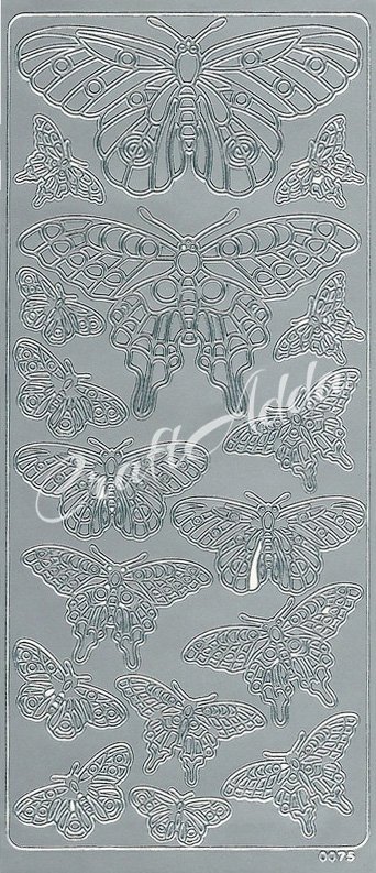 Peel Off Sticker (0075) - Set of 4