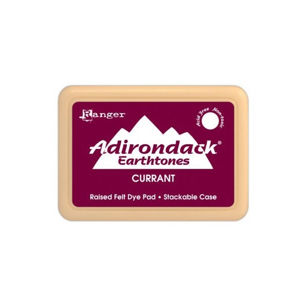 Adirondack Dye Ink Pad Earthtones - Currant