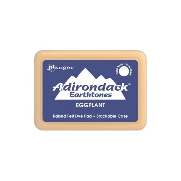 Adirondack Dye Ink Pad Earthtones - Eggplant