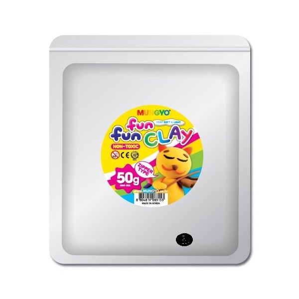Mungyo Fun Fun Clay - Black (50gms)