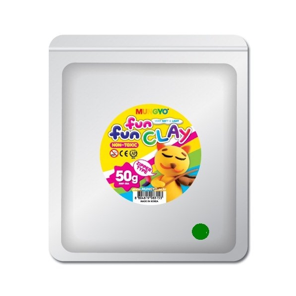 Mungyo Fun Fun Clay - Green (50gms)