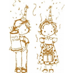 Prima Clear Stamp - Celebrate Birthday