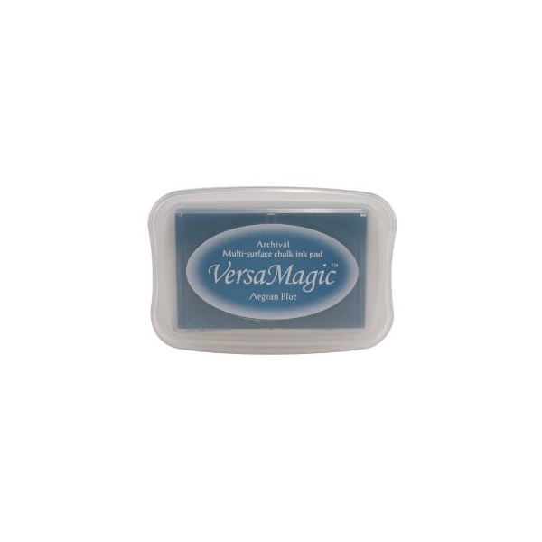 Tsukineko Versamagic chalk Ink Pad - Aegean Blue