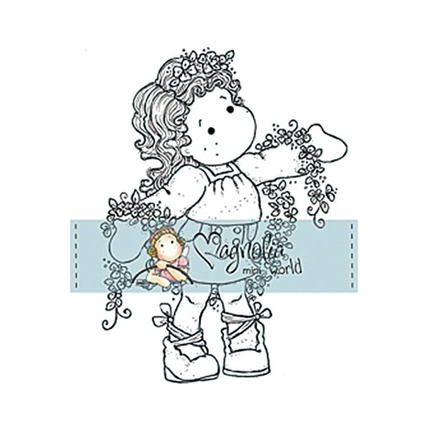 Magnolia Mini World - Tilda with Winding Flowers