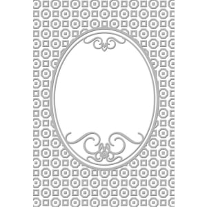 Couture Creations Embossing Folder - Bradshaw (5"X7")