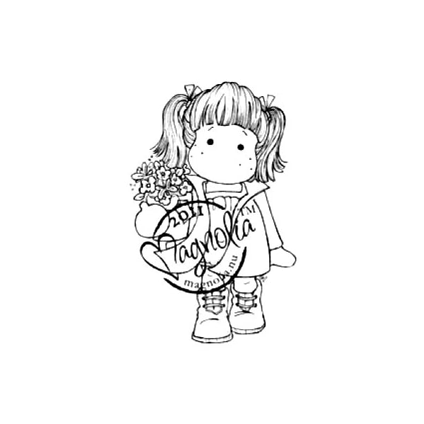 Magnolia Mini World - Tilda with Flower Pot