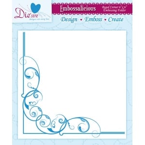 Embossing Folder - Regal Corner (6 x 6 inch)
