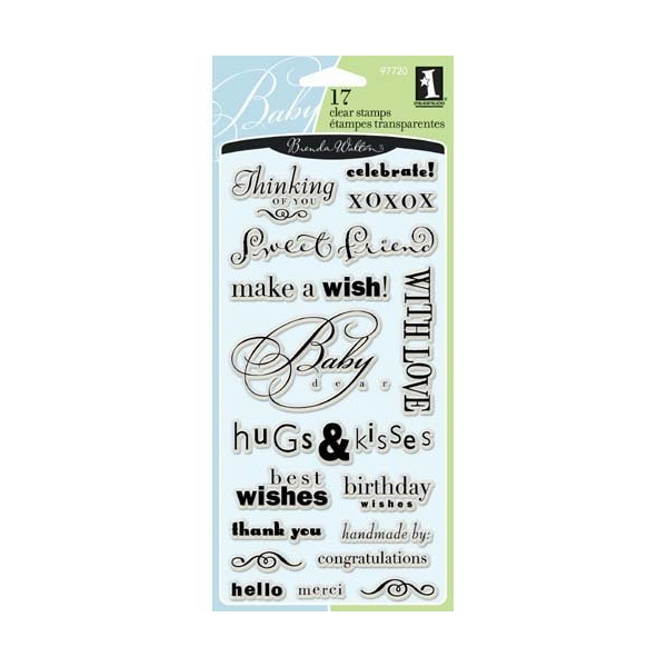 Inkadinkado Clear Stamps- Chelsea Sentiments