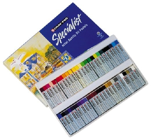 Sakura Specialist Oil Pastels - Set of 50 assorted colors ESP50 Sakura Specialist Oil Pastels - Set of 50 assorted colors