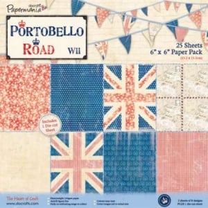 Papermania 6X6" Paper Pack - Portobello Road