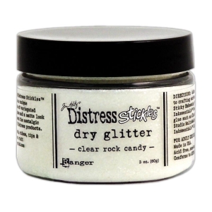 Tim Holtz Clear Rock Candy Dry Glitter
