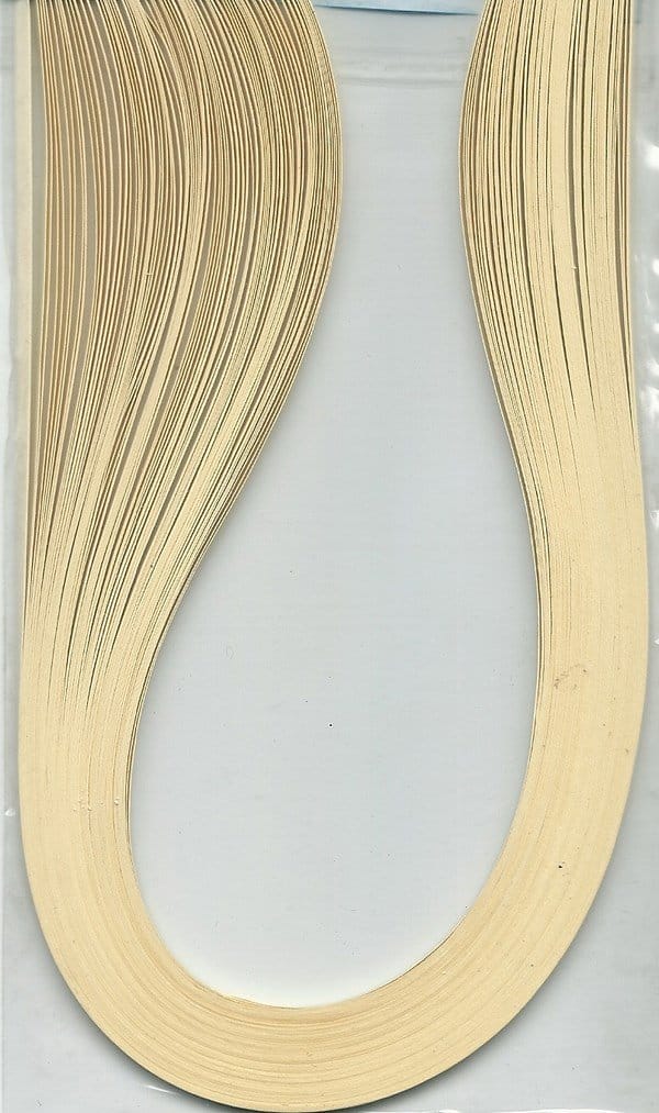 3mm Quilling Strip - Cream