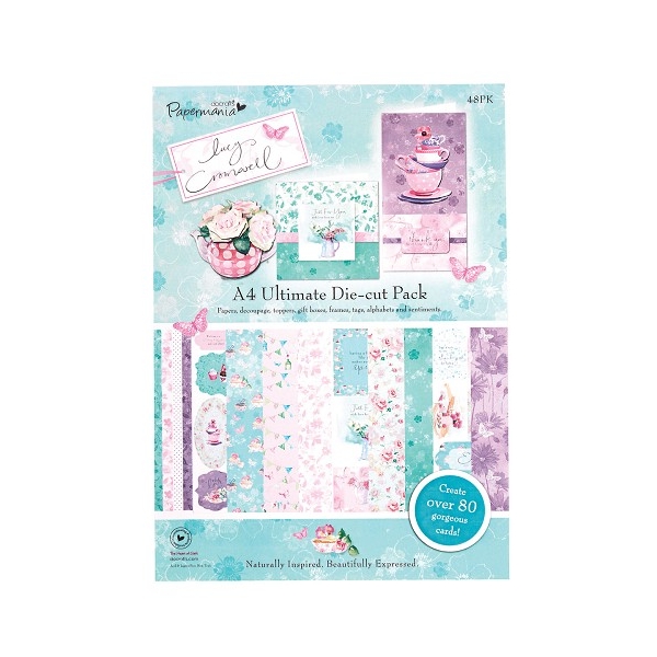 Papermania Ultimate Die-Cut & A4 Paper Pack by Lucy Cromwell