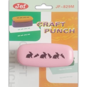 Jef Giant Craft Punch - Rabbit and Carrot