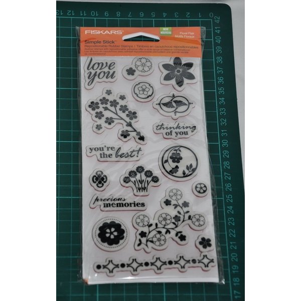 Fiskar Stamps - Floral Flair FiskarFloralFlair Fiskar Stamps - Floral Flair