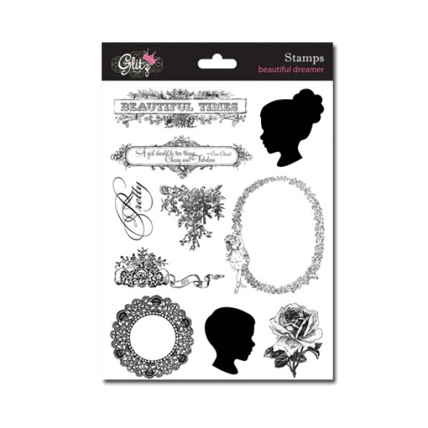 Glitz Clear Stamp - Beautiful Dreamer