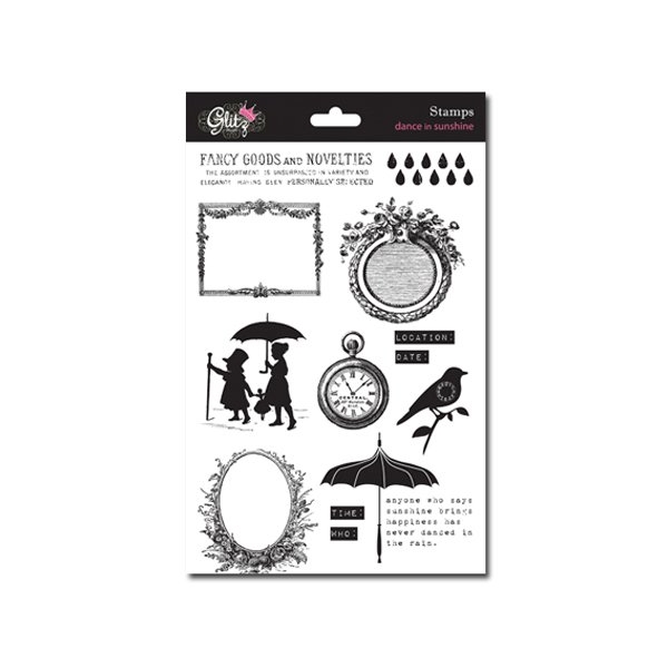 Glitz Clear Stamp - Dance in Sunshine
