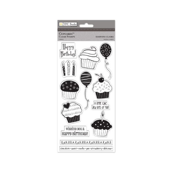 Cupcakes Clear Stamp
