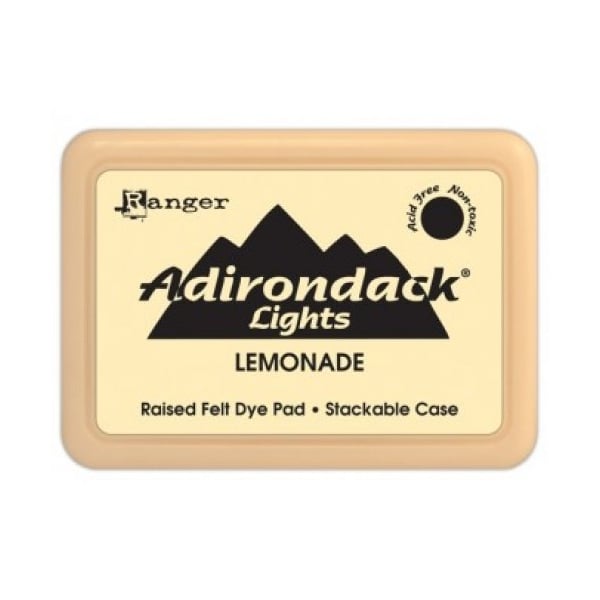 Adirondack Dye Ink Pad Lights - Lemonade
