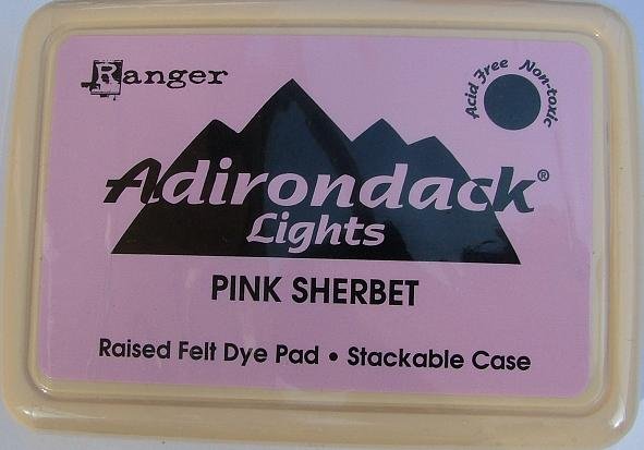 Adirondack Dye Ink Pad Lights - Pink Sherbet