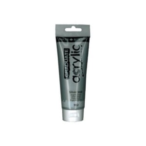Daler Rowney Graduate Acrylics Tube - Silver