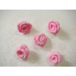 Felt Roses - Pink