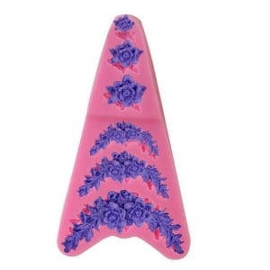 Many Tiny Flowers Silicone Clay Mould