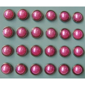 Pearl Brads (Large) - Pink