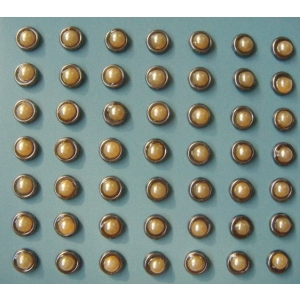 Pearl Brads (Small) - Light Yellow