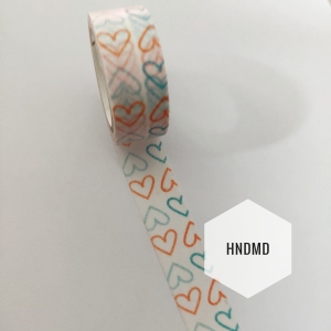 Sketchy Hearts Washi Tape