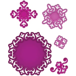 Spellbinders Megabilities Dies Parisian Motifs