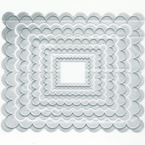 Dies - Scalloped Rectangles